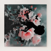 Tuin Rozen Ballerina & Butterflies etherische kuns Legpuzzel (Horizontaal)