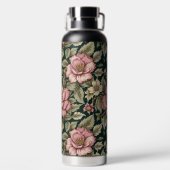 Tuin Rozen Botanisch Geen Plastic Waterfles (Achterkant)