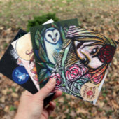 Tuin Rozen Godin Roos Tuin Briefkaart