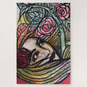 Tuin Rozen Godin Roos Tuinen Legpuzzel (Verticaal)