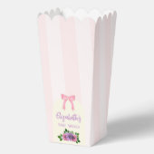 Tuin Rozen Roze Baby shower Bedankdoosjes (Voorkant)