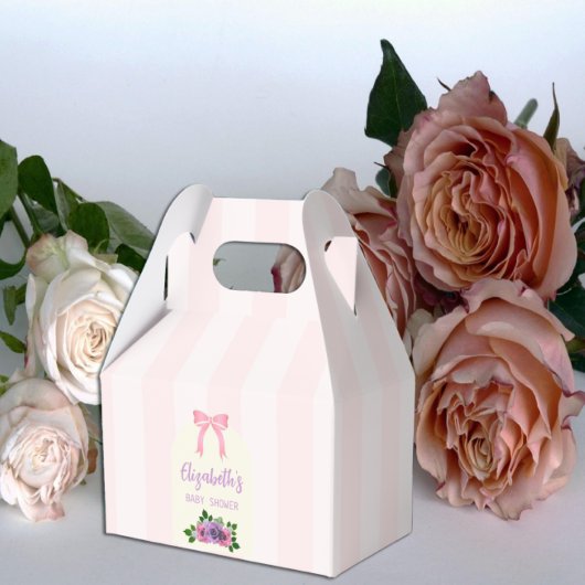 Tuin Rozen Roze Baby shower Bedankdoosjes