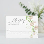  Tuin Rozen - RSVP-kaart RSVP Kaartje (Staand voorkant)