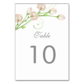 Tuin Rozen Tafelnummer Kaart (Voorkant)