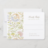 Tuin RSVP kaart bruiloft (Voorkant)