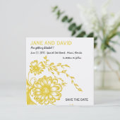 Tuin - Save the date card (Staand voorkant)