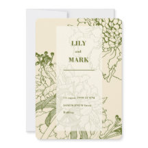 Tuin Scabiosa bloemlijn illustratie.