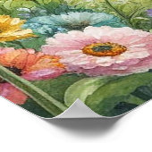 Tuin Schommel Landschap 8 Poster (Hoek)