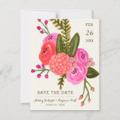 tuin sparen de Datum Magnetische Uitnodiging (Voorkant)