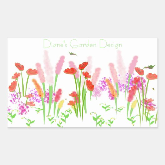 Tuin Sticker (Voorkant)