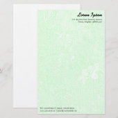 Tuin - Subtiel Groen Briefpapier (Voorkant / Achterkant)