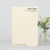 Tuin - Subtle Amber Briefpapier (Staand voorkant)