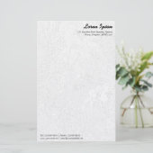 Tuin - Subtle Grey Briefpapier (Staand voorkant)