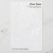 Tuin - Subtle Grey Briefpapier (Voorkant)