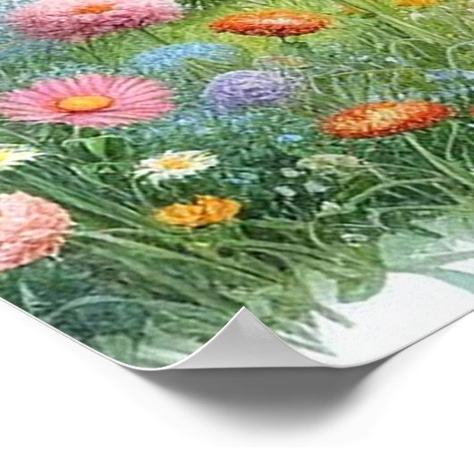 Tuin Swing Landschap 4 Poster (Hoek)