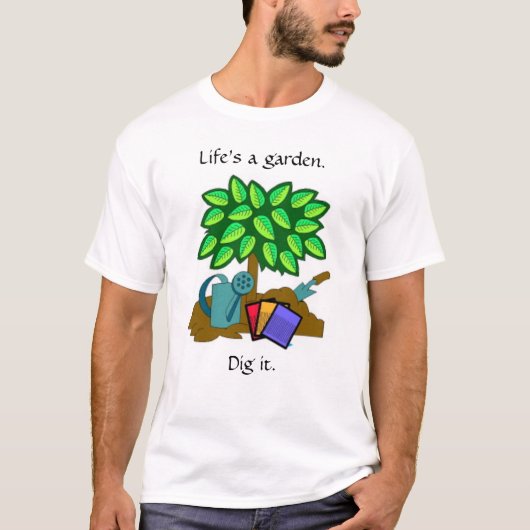 Tuin T-shirt (Voorkant)