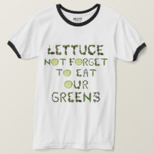 Tuin T-shirt - een herinnering om je groenen op te
