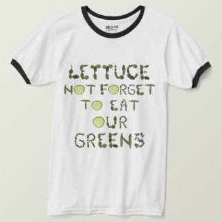 Tuin T-shirt - een herinnering om je groenen op te