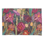 Tuin Tapestry: Levendige Bloemen Kussen Sham Kussensloop (Voorkant-Links)