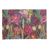 Tuin Tapestry: Levendige Bloemen Kussen Sham Kussensloop (Voorkant-Rechts)