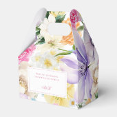 Tuin Thee Party Bloemen Esthetische Namen Bruiloft Bedankdoosjes (Achterkant)