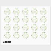 Tuin Thema Favor Sticker (Vel)