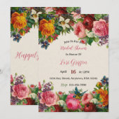 tuin thema Vrijgezellenfeest uitnodigen Kaart (Voorkant / Achterkant)