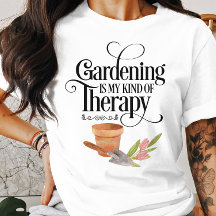 Tuin Therapie Planten T-shirt