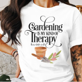 Tuin Therapie Planten T-shirt