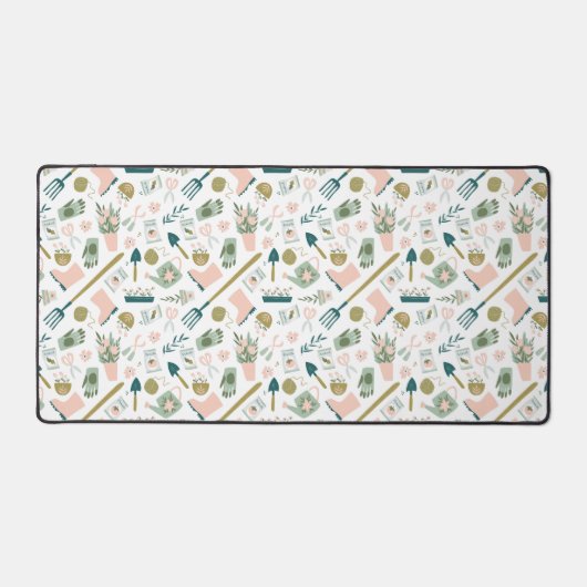 Tuin Tijd Desk Mat (Voorkant)
