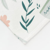 Tuin Tijd Fleece Deken (Hoek)