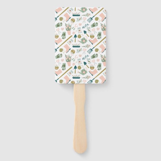 Tuin Tijd Hand Fans Handwaaier (Achterkant)