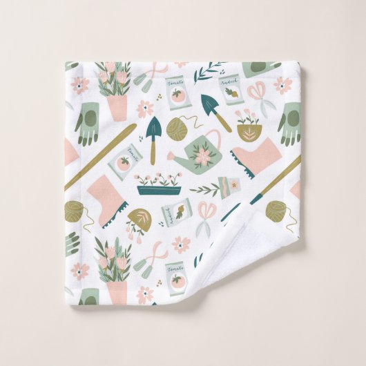 Tuin Tijd Handdoek Set (Wasdoekje)