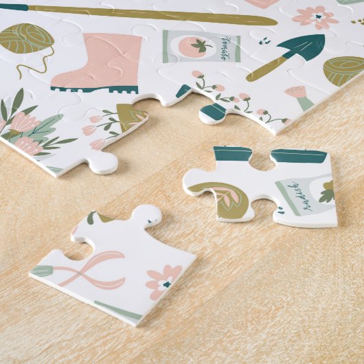 Tuin Tijd Legpuzzel (Zijkant)