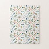 Tuin Tijd Legpuzzel (Verticaal)