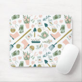 Tuin tijd Mousepad Muismat (Met muis)