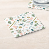 Tuin Tijd Onderzetters (Gebogen)