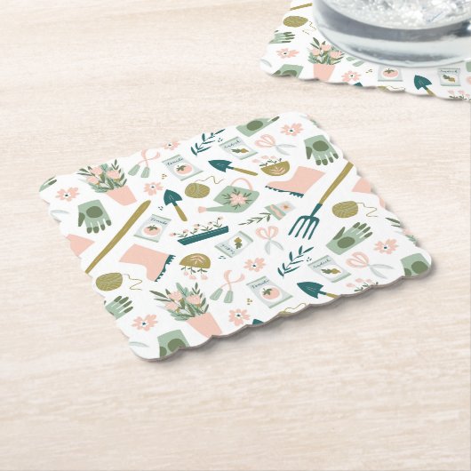 Tuin Tijd Onderzetters (Gebogen)