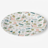 Tuin Tijd Papier Borden Papieren Bordje (Gekanteld)