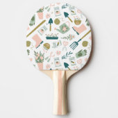 Tuin Tijd Ping Pong Paddle Tafeltennisbatje (Voorkant)
