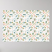 Tuin Tijd Poster (Voorkant)