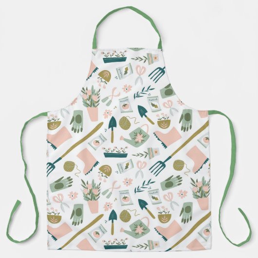 Tuin Tijd Schort (Voorkant)