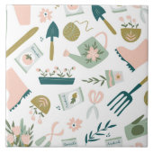 Tuin Tijd Tegel Tegeltje (Voorkant)