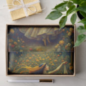 Tuin Toveres Gouden Schemering Dans Decoupage Tissuepapier (Geschenk)