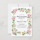 Tuin Tropical Green Housewarming Party Kaart (Voorkant)