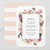 Tuin uit het verleden | Save the Date Aankondiging (Voorkant / Achterkant)