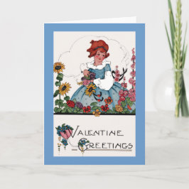 Tuin Valentijn Groet Feestdagen Kaart