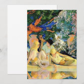 Tuin van Allah door Maxfield Parrish Kaart (Voorkant / Achterkant)