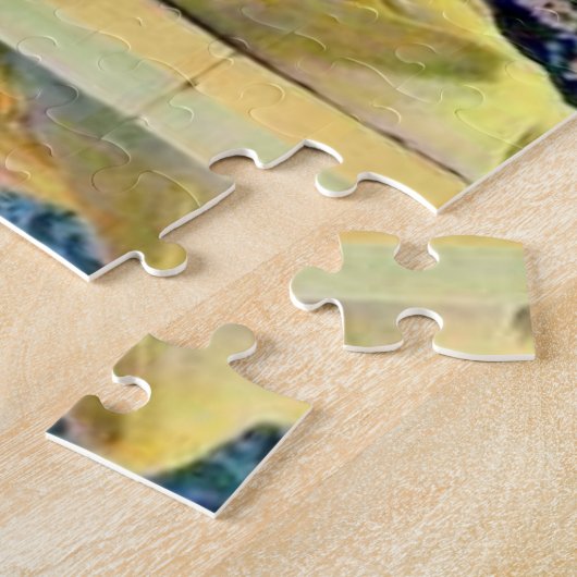 Tuin van Allah door Maxfield Parrish Legpuzzel (Zijkant)