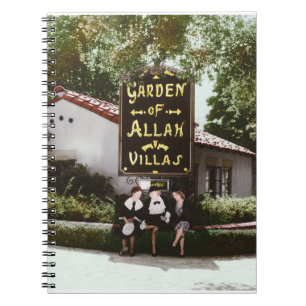 Tuin van Allah Hotel notebook Notitieboek